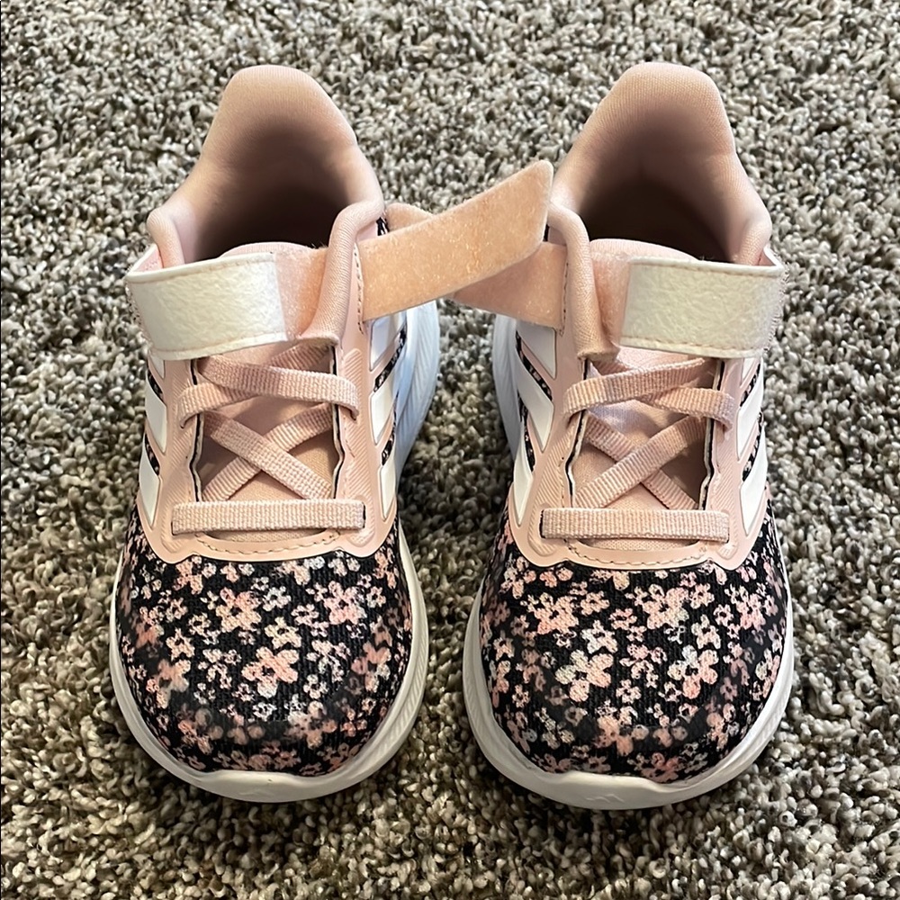 Adidas Floral Pink Sneakers